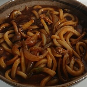 おウチで美味しく♪自家製カレーうどん☆